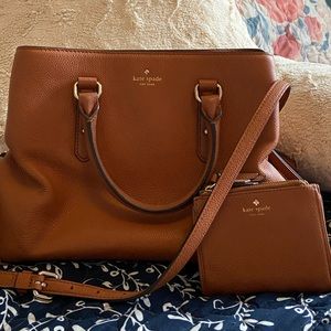 Kate Spade bag and matching wallet